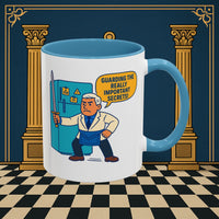 Masonic Mugs - Top Secret Fridge - Tyler Printify