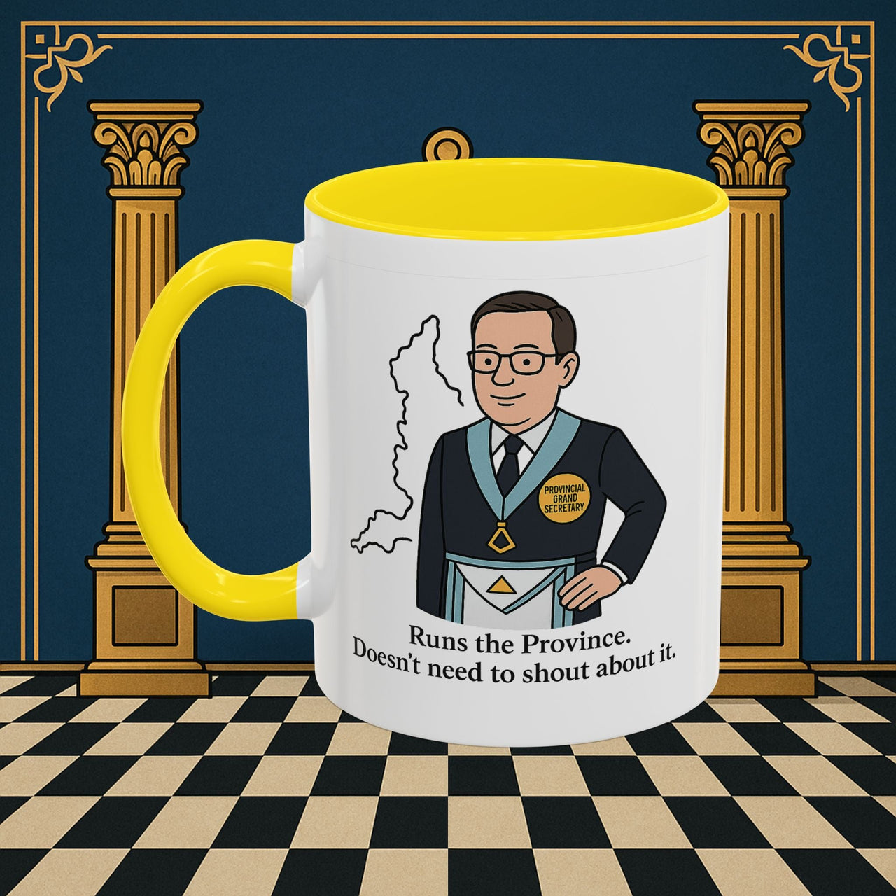Masonic Mugs - Provincial Pride - Provincial Grand Secretary Printify