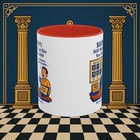 Masonic Mugs - Waiting Game - Secretary Printify