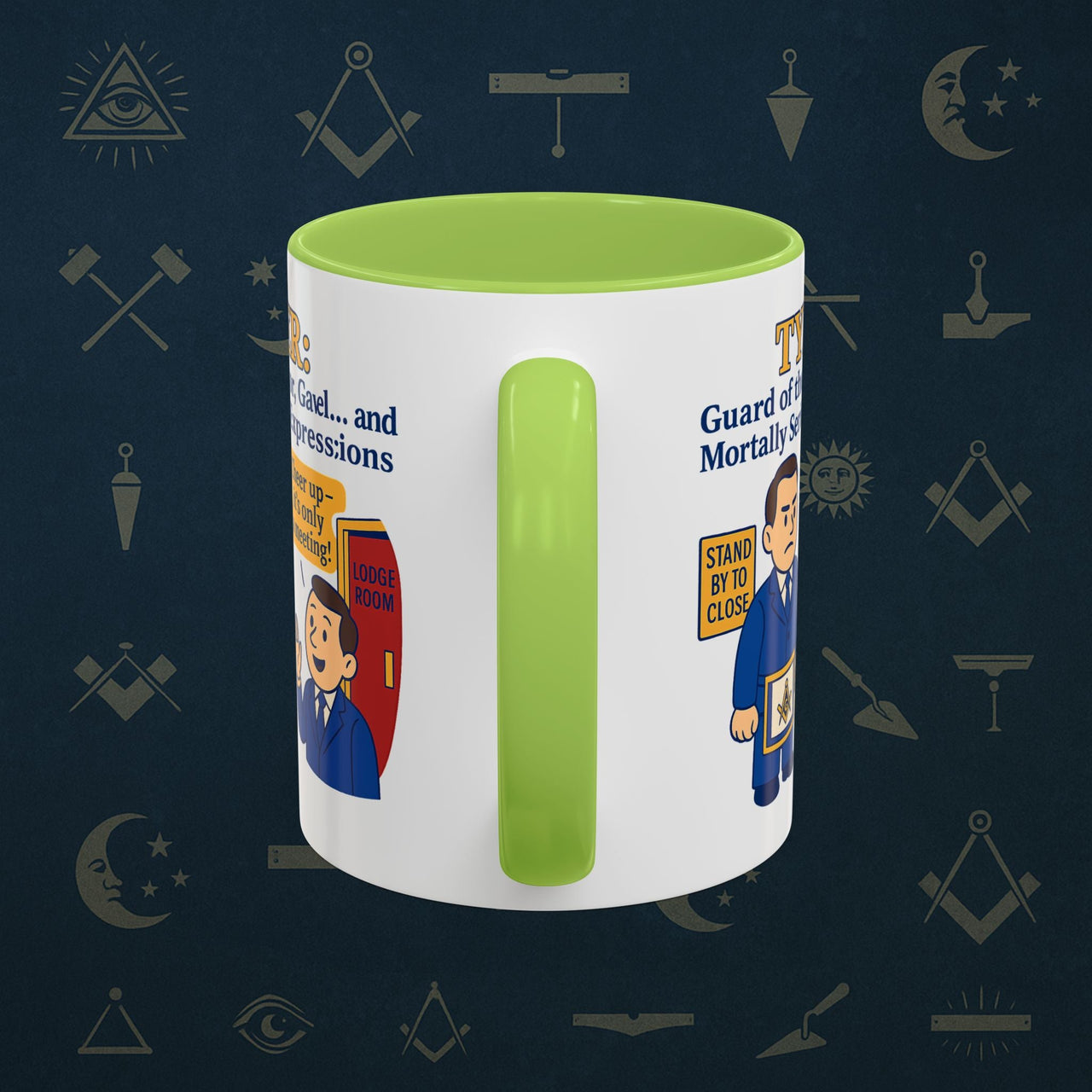 Masonic Mugs - Masonic Mysteries - Tyler Printify