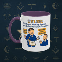 Masonic Mugs - Tyler's Awkward Moment - Tyler Printify