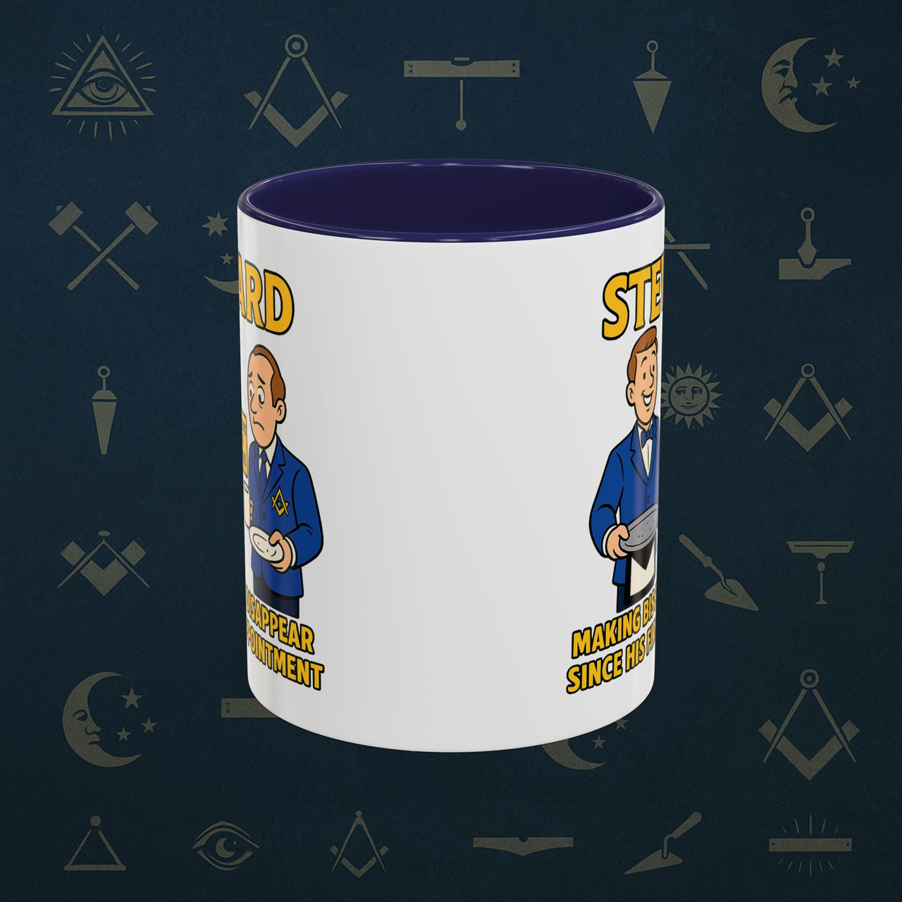 Masonic Mugs - Vanishing Biscuits - Steward Printify