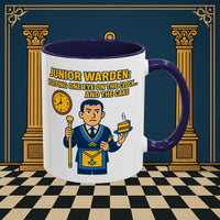 Masonic Mugs - Masonic Vigilance: Junior Warden's Timekeeping Duty,  Junior Warden Printify