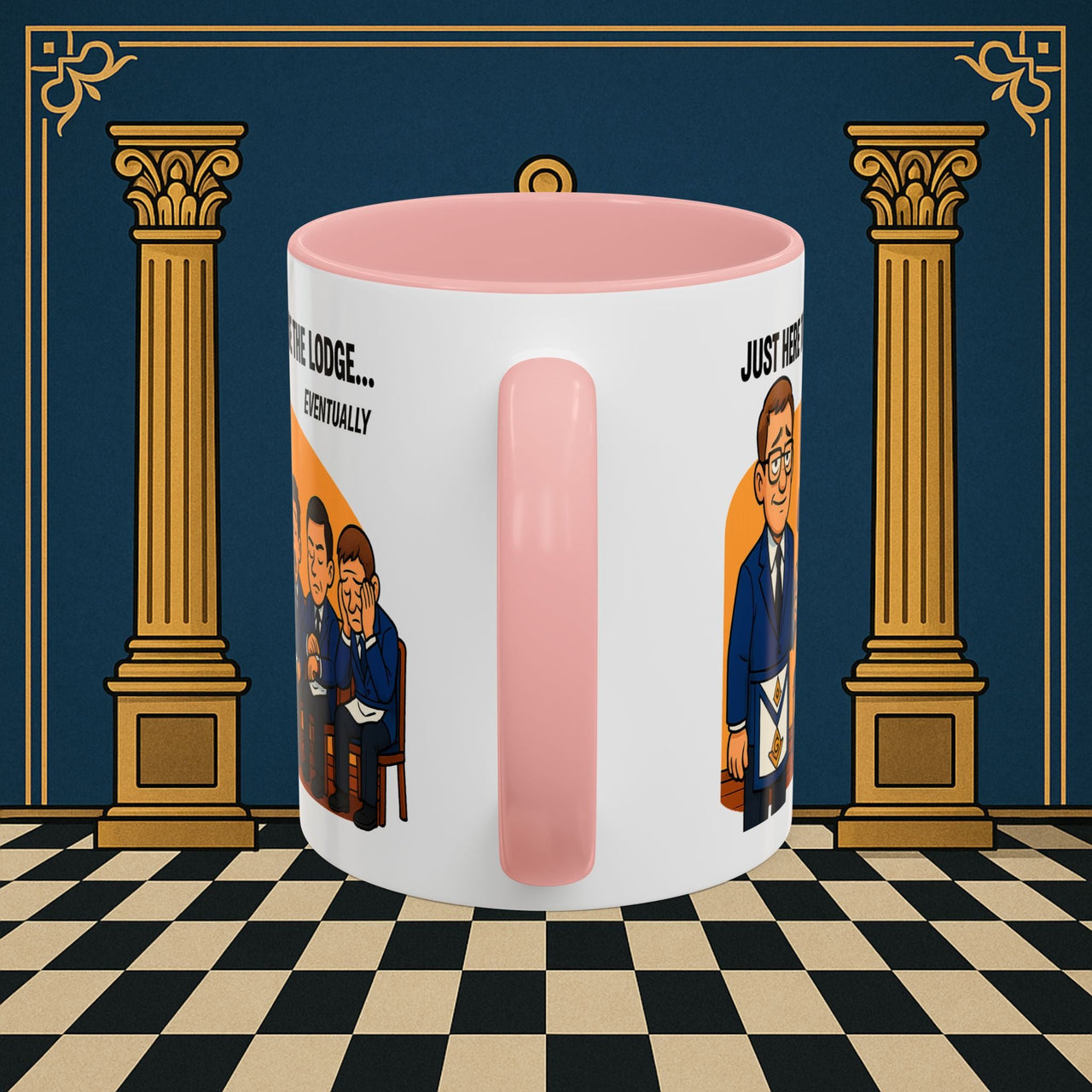 Masonic Mugs - Lodge of Endless Deliberation - Senior Warden Printify