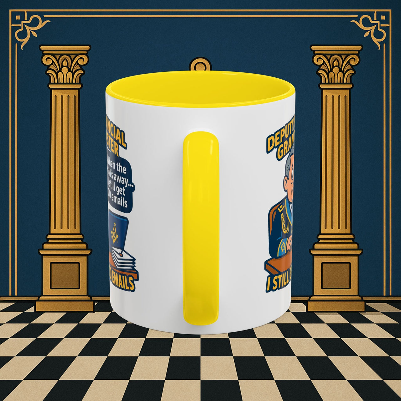 Masonic Mugs - Email Overload - Deputy Provincial Grand Master Printify