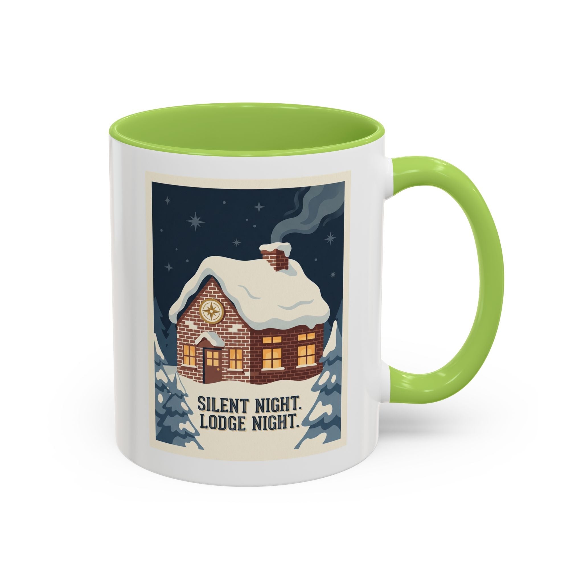 Silent Night Lodge Night Masonic Mug Masonic Mugs