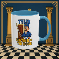 Masonic Mugs - Tyler's Watchful Guard - Tyler Printify