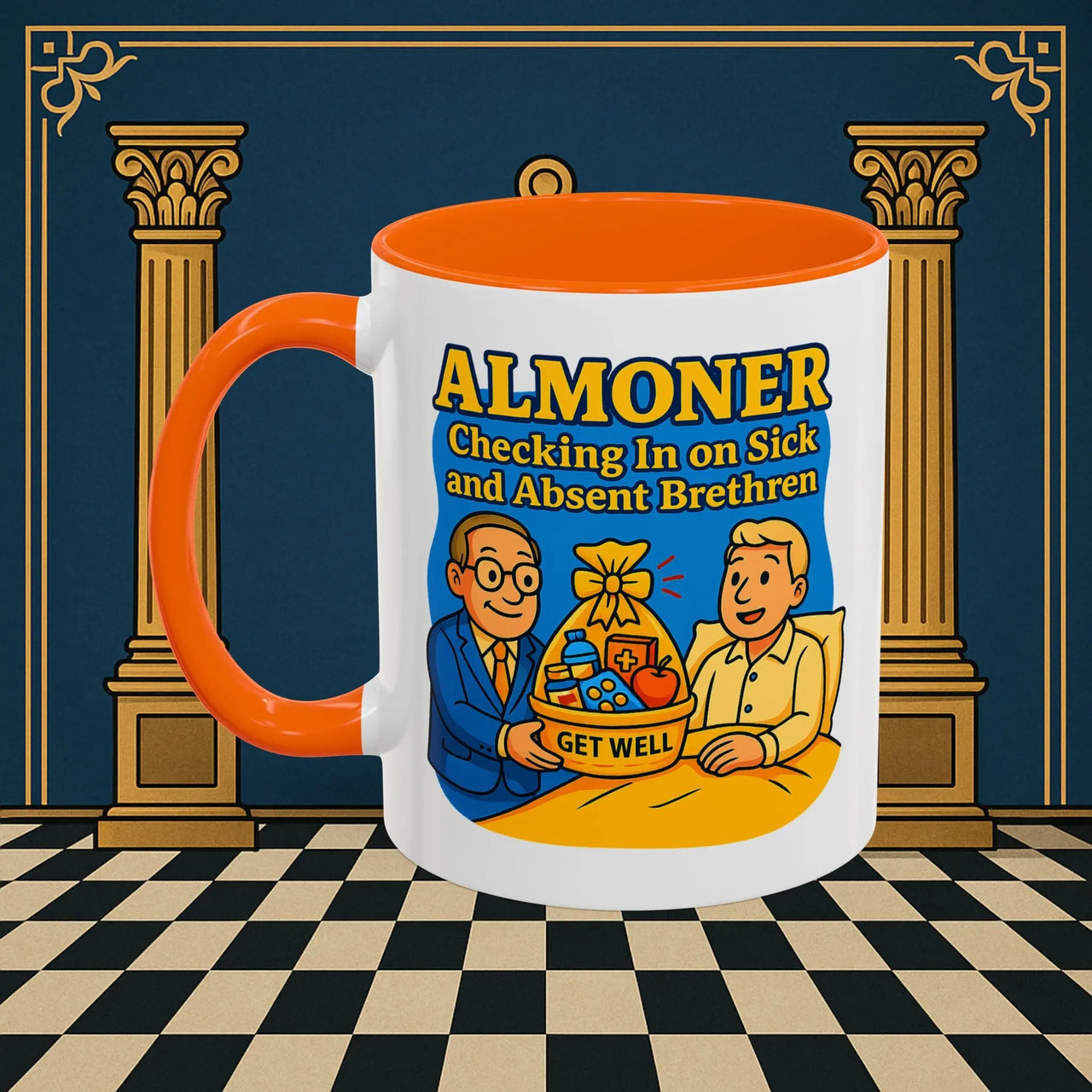 Masonic Mugs - Caring Compassion - Almoner Printify
