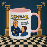 Masonic Mugs - Divine Guidance - Chaplain Printify
