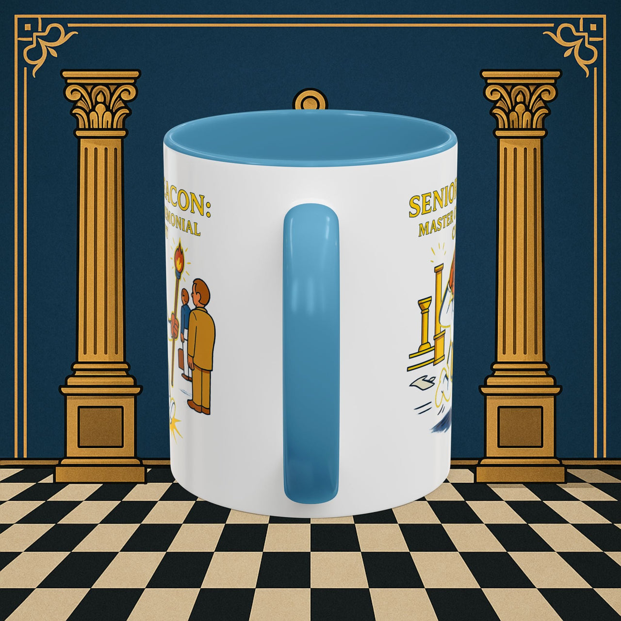 Masonic Mugs - Senior Deacon's CrossFit Challenge - Senior Deacon Printify