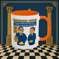 Masonic Mugs - Welcome to the Club - Membership Secretary Printify
