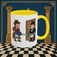 Masonic Mugs – Master of Improvisation (Accent Coloured 11oz Mug) Printify