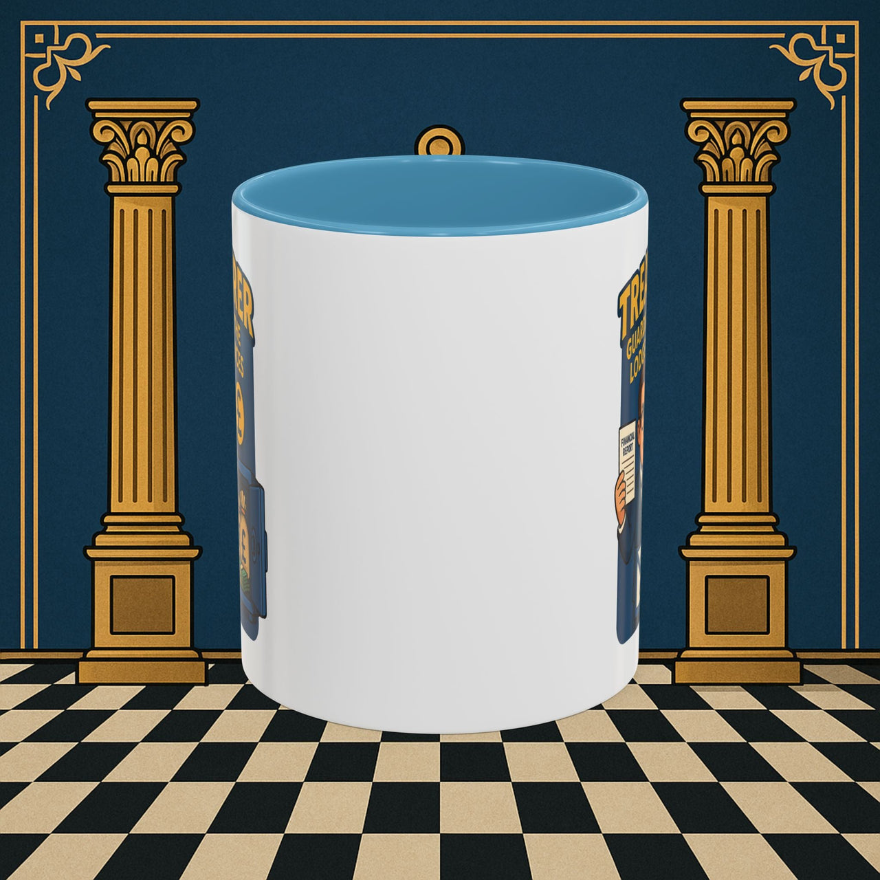Masonic Mugs - Masonic Money Master - Treasurer Printify