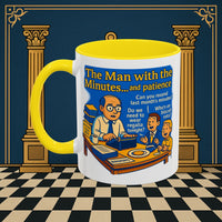 Masonic Mugs - Bureaucratic Blues - Secretary Printify