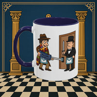 Masonic Mugs – Master of Improvisation (Accent Coloured 11oz Mug) Printify