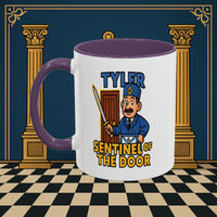 Masonic Mugs - Tyler's Watchful Guard - Tyler Printify