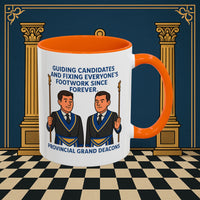 Masonic Mugs - Guiding Light of Masonic Tradition - Provincial Grand Deacons Printify
