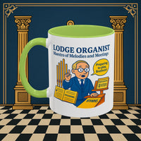Masonic Mugs - Maestro of Melodies - Organist Printify