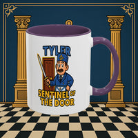 Masonic Mugs - Tyler's Watchful Guard - Tyler Printify