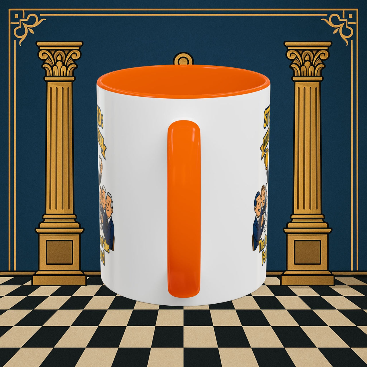 Masonic Mugs - Masonic Tea Party - Steward Printify