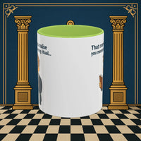 Masonic Mugs Ready to Go – Wrong Ritual (Accent Coloured 11oz Mug) Printify