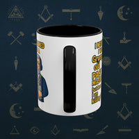 Masonic Mugs – Grumpy Old Past Master (Accent Coloured 11oz Mug) Printify