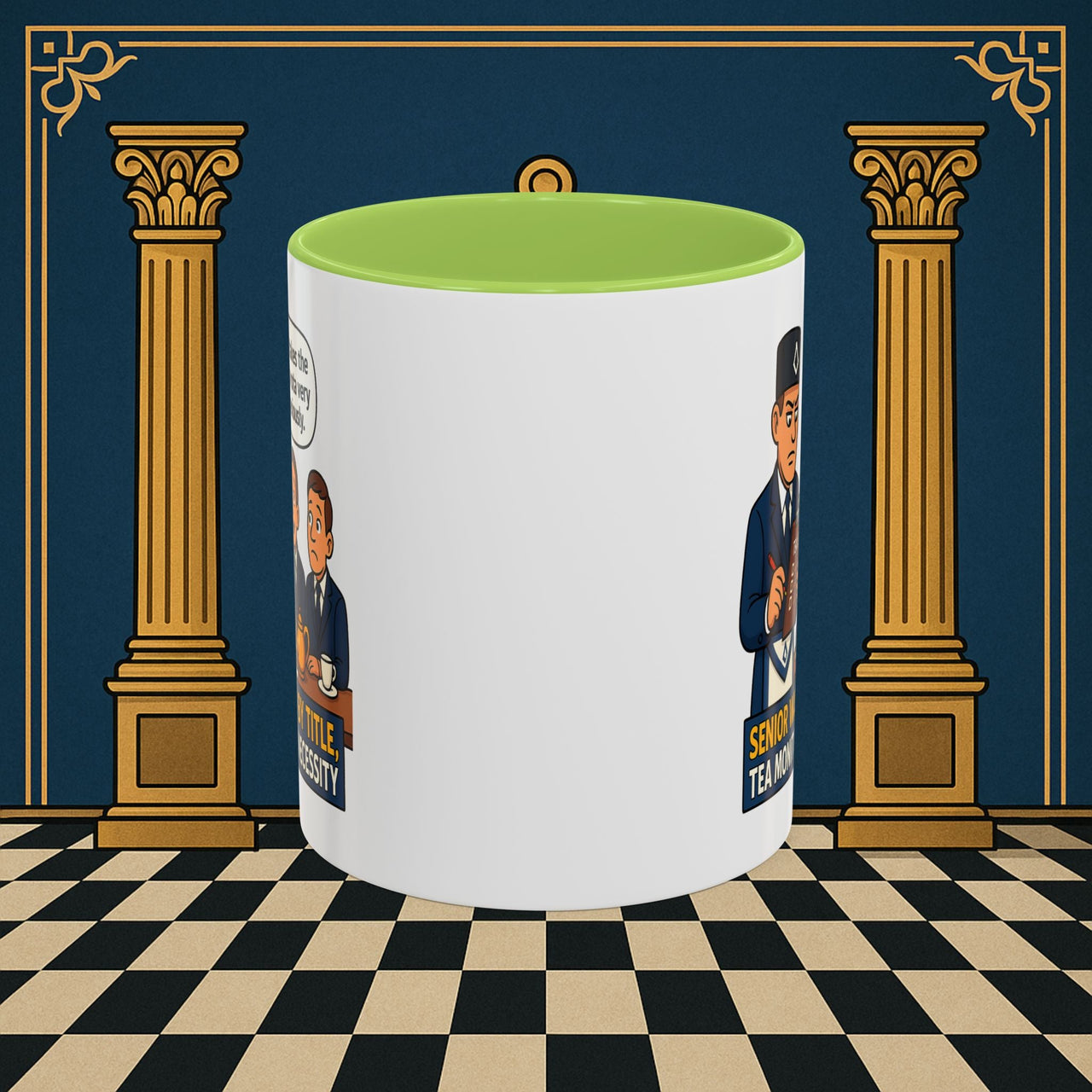 Masonic Mugs - Tea Rota Titans - Senior Warden Printify