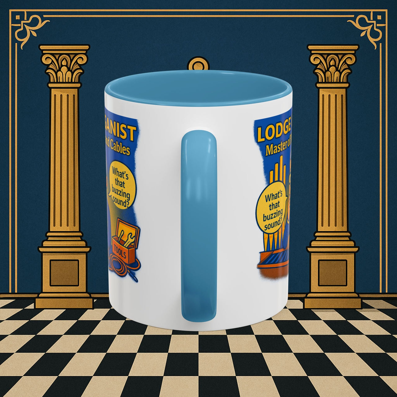 Masonic Mugs - Buzz Kill - Organist Printify