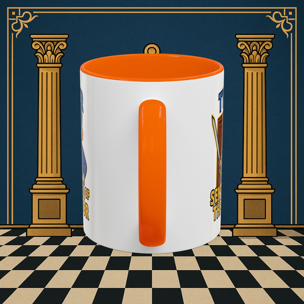 Masonic Mugs - Tyler's Watchful Guard - Tyler Printify