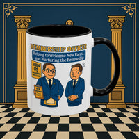 Masonic Mugs - Welcome to the Club - Membership Secretary Printify