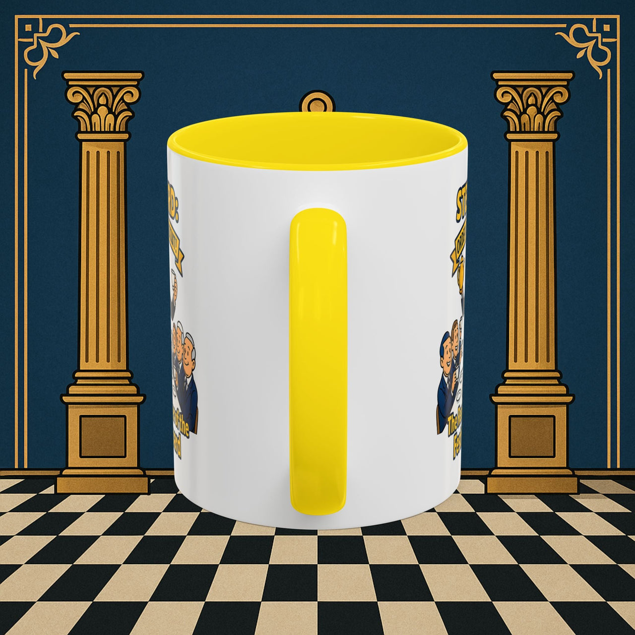 Masonic Mugs - Masonic Tea Party - Steward Printify