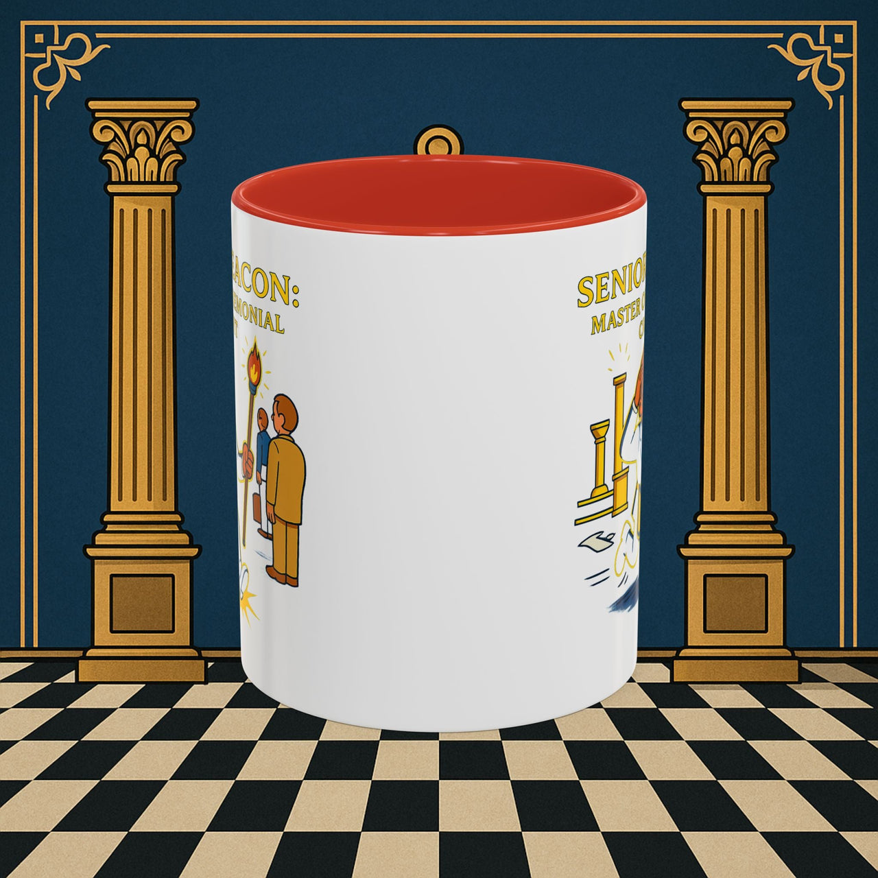 Masonic Mugs - Senior Deacon's CrossFit Challenge - Senior Deacon Printify