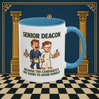 Masonic Mugs - Guiding Light - Senior Deacon Printify