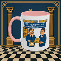 Masonic Mugs - Welcoming New Brothers - Membership Secretary Printify