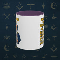 Masonic Mugs – Grumpy Old Past Master (Accent Coloured 11oz Mug) Printify