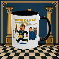 Masonic Mugs - Stepping Out - Senior Deacon Printify