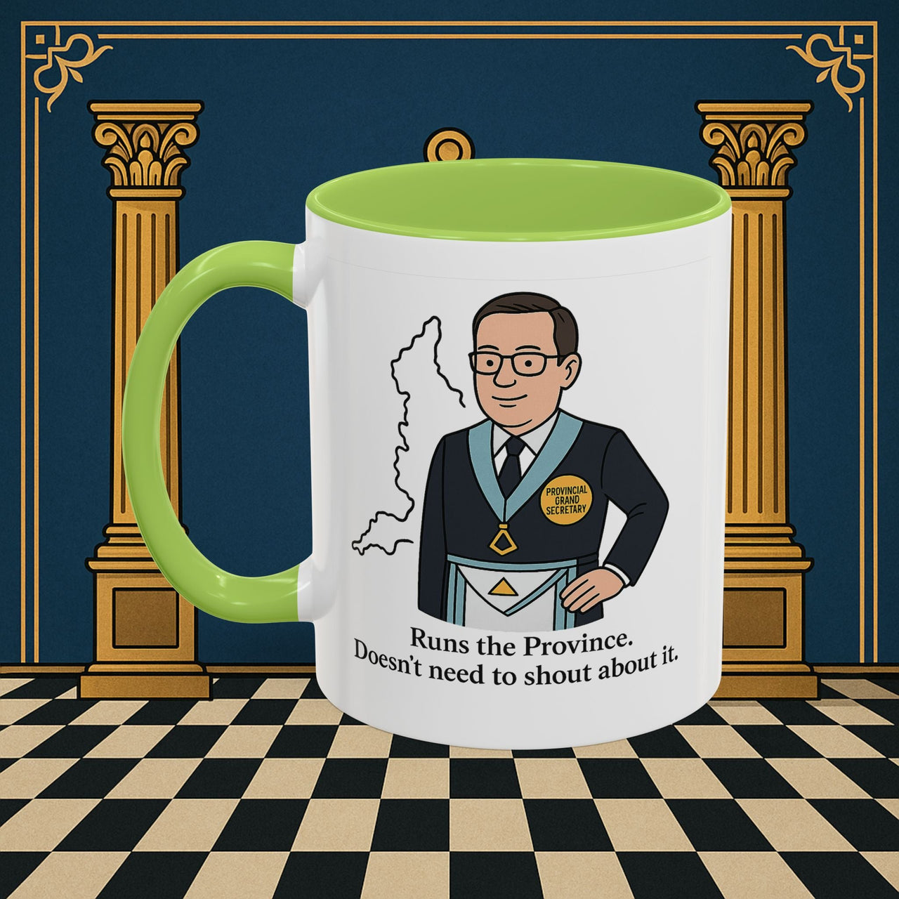 Masonic Mugs - Provincial Pride - Provincial Grand Secretary Printify