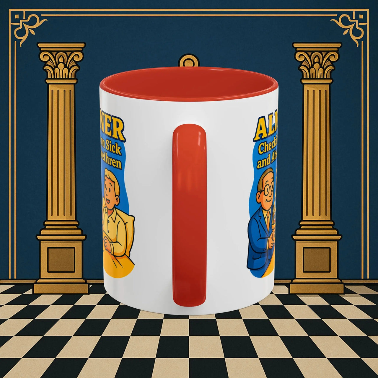 Masonic Mugs - Caring Compassion - Almoner Printify