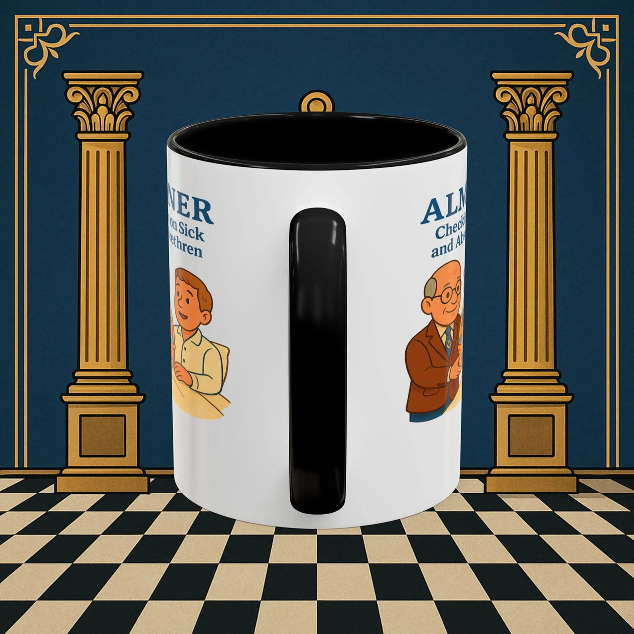 Masonic Mugs - Compassion Basket - Almoner Printify