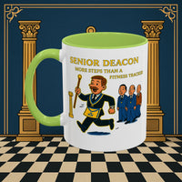 Masonic Mugs - Stepping Out - Senior Deacon Printify