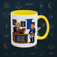 Masonic Mugs - The Masonic Moment - Worshipful Master Printify