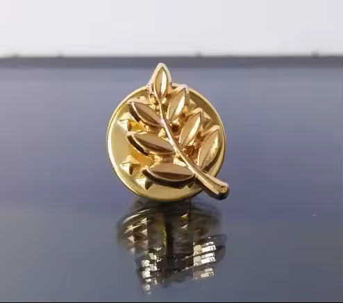 ACACIA LEAF MASONIC TINY LAPEL PIN Riverside Regalia