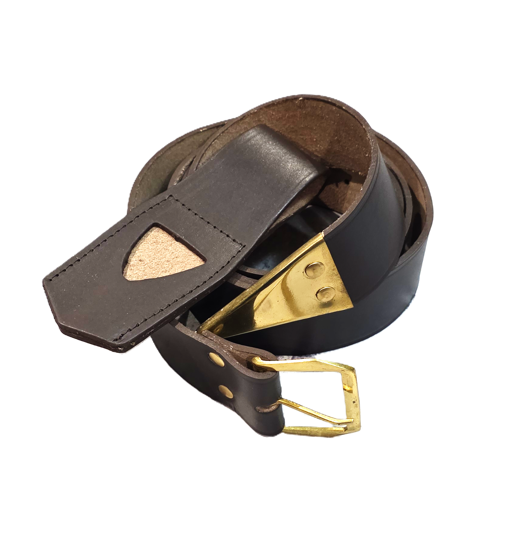 KNIGHTS LEATHER BELT & FROG Riverside Regalia