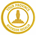 CRAFT PROVINCIAL APRON BADGE - DRESS Riverside Regalia