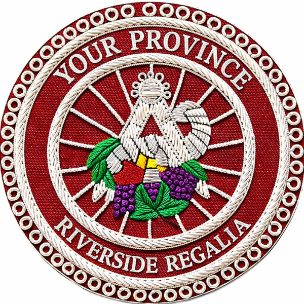 CRAFT PROVINCIAL & DISTRICT STEWARD APRON BADGE Riverside Regalia