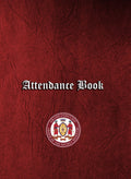 Masonic Attendance Book - Order of the Secret Monitor (OSM) Raven Masonic