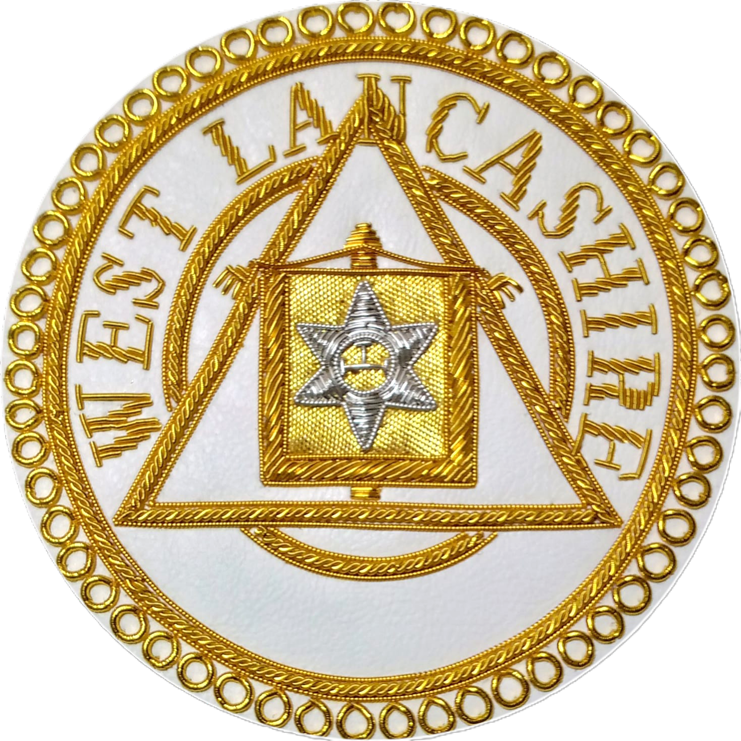 ROYAL ARCH PROVINCIAL & DISTRICT APRON BADGE Riverside Regalia