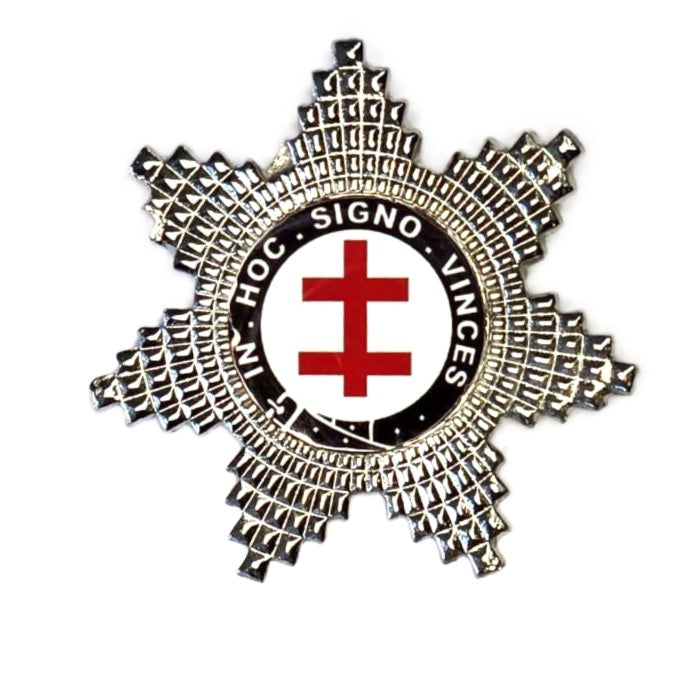 KNIGHTS TEMPLAR PRECEPTOR BREAST STAR Riverside Regalia