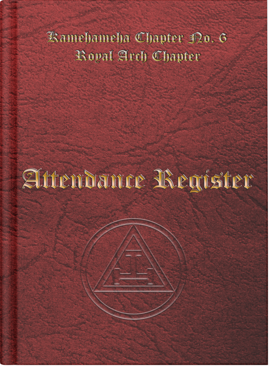 Royal Arch Chapter (US) – York Rite – Attendance Register Raven Masonic