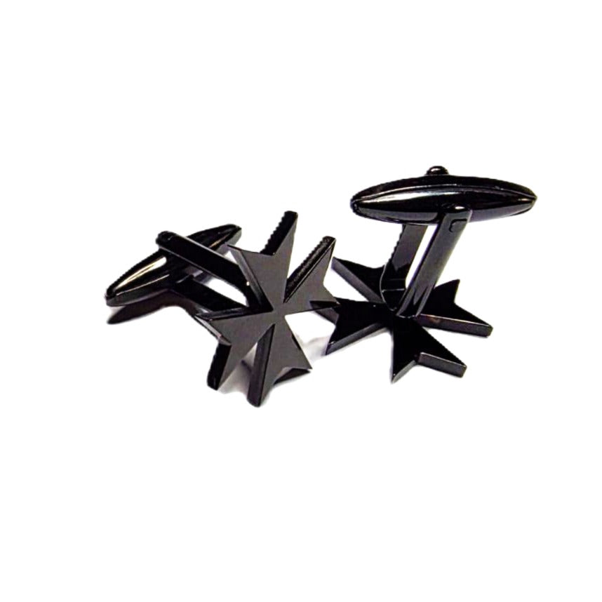 KNIGHTS OF MALTA CROSS CUFFLINKS Riverside Regalia